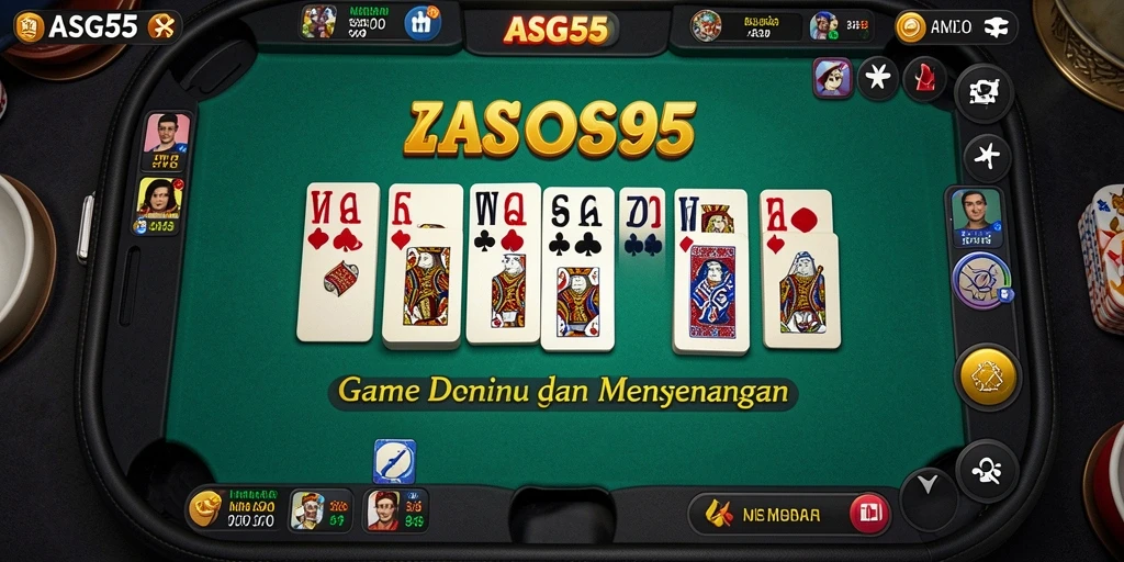 Tampilan gameplay ASG55 yang mengasyikkan dan penuh warna.