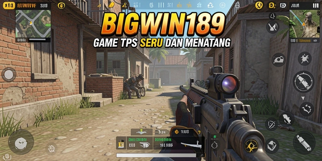Tampilan gameplay seru di BIGWIN189 dengan aksi tembak-menembak intens.