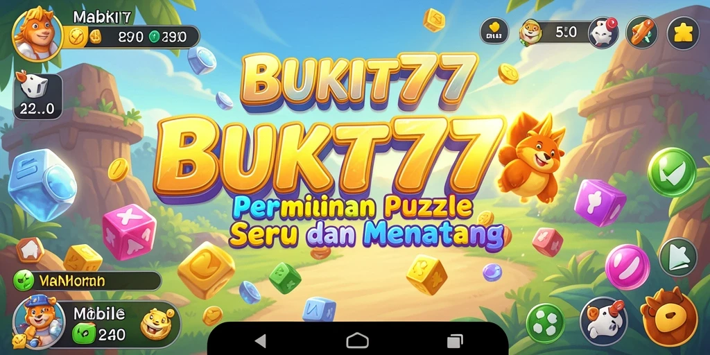 Tampilan gameplay BUKIT777 yang menarik dan menantang.
