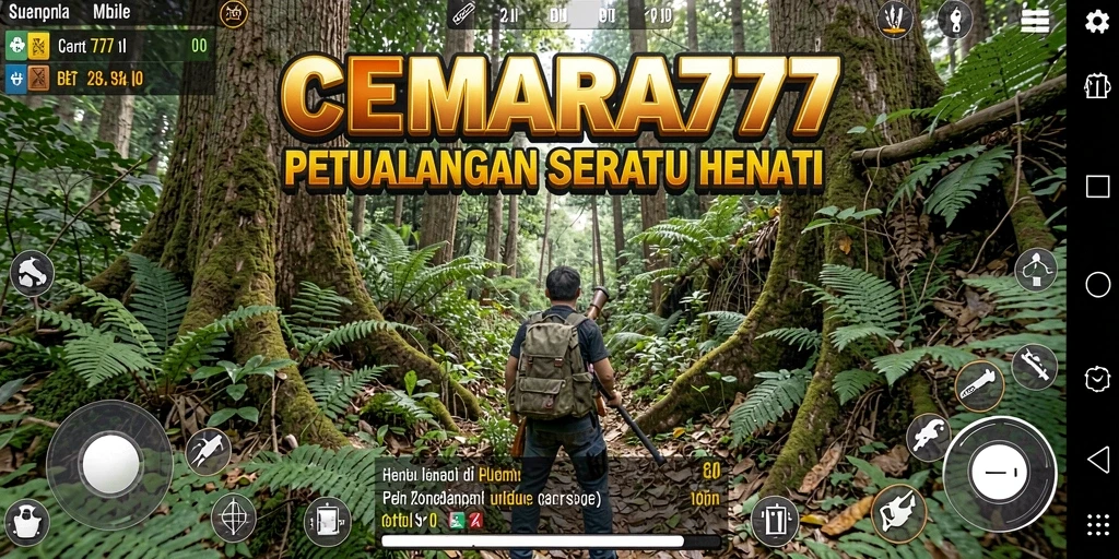 Tangkapan layar gameplay mendebarkan dari <strong>CEMARA777</strong> di hutan misterius.