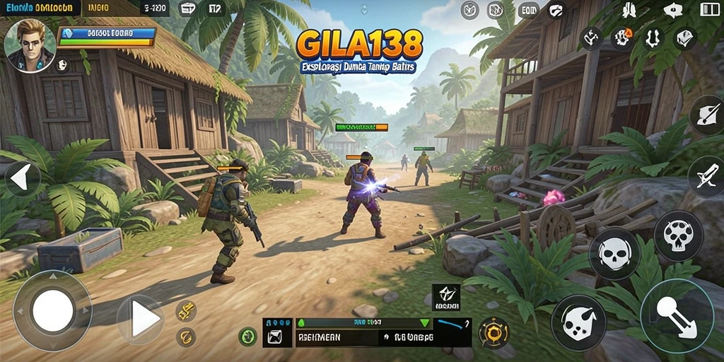 Menampilkan gameplay menakjubkan di dunia terbuka GILA138.
