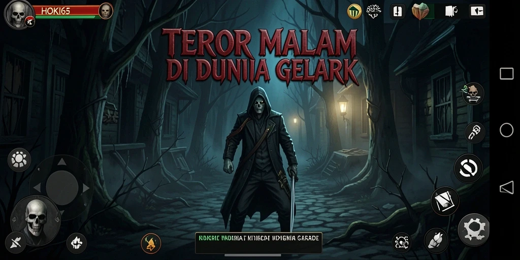 Tangkapan layar gameplay HOKI65 yang menakutkan dan mencekam.