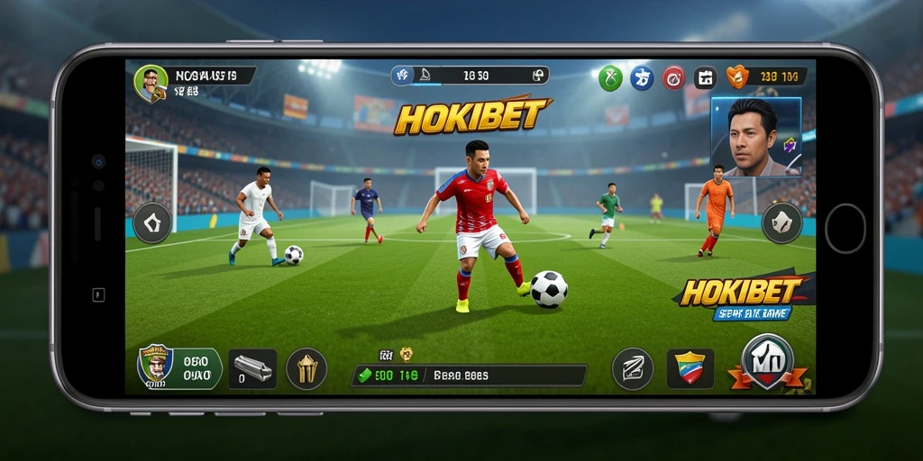 Tampilan gameplay HOKIBET yang dinamis dan seru saat pertandingan.