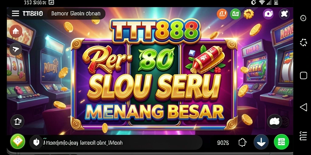 Tampilan gameplay TTT888 yang menarik dan penuh warna.