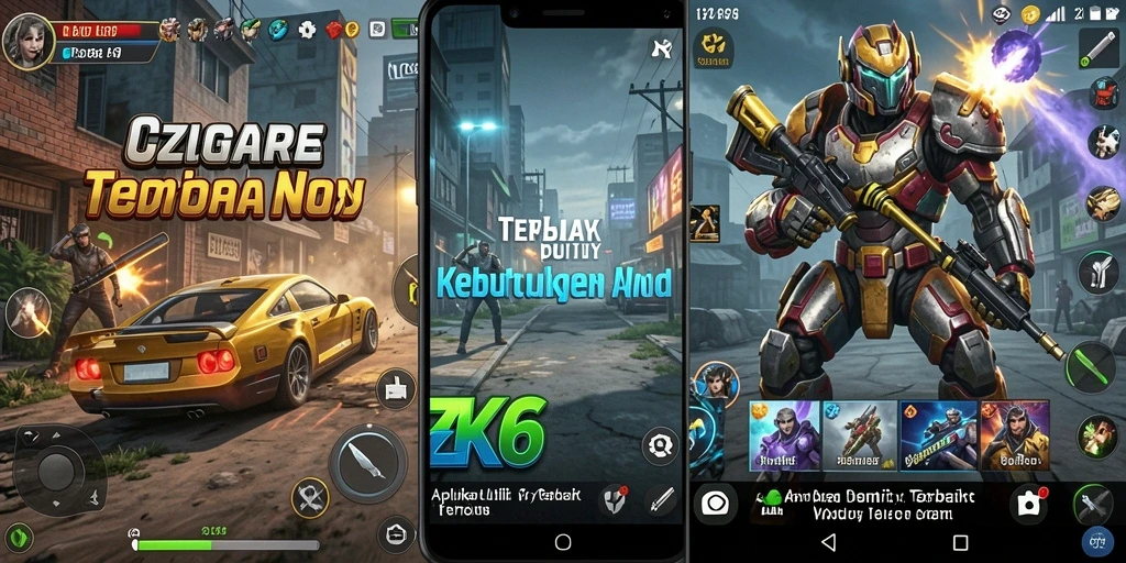 Screenshot menunjukkan tampilan antarmuka utama ZK6 yang user-friendly.